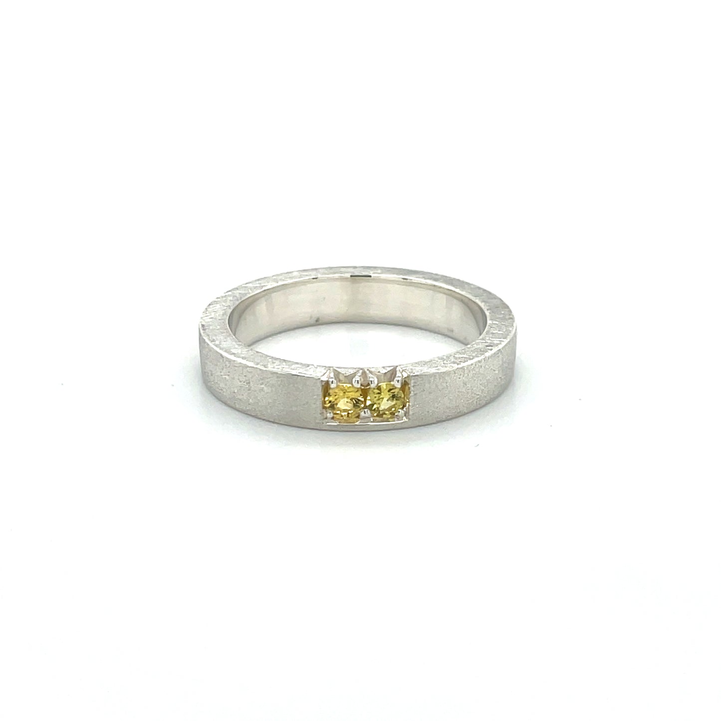 Yellow Sapphire Stacker Band