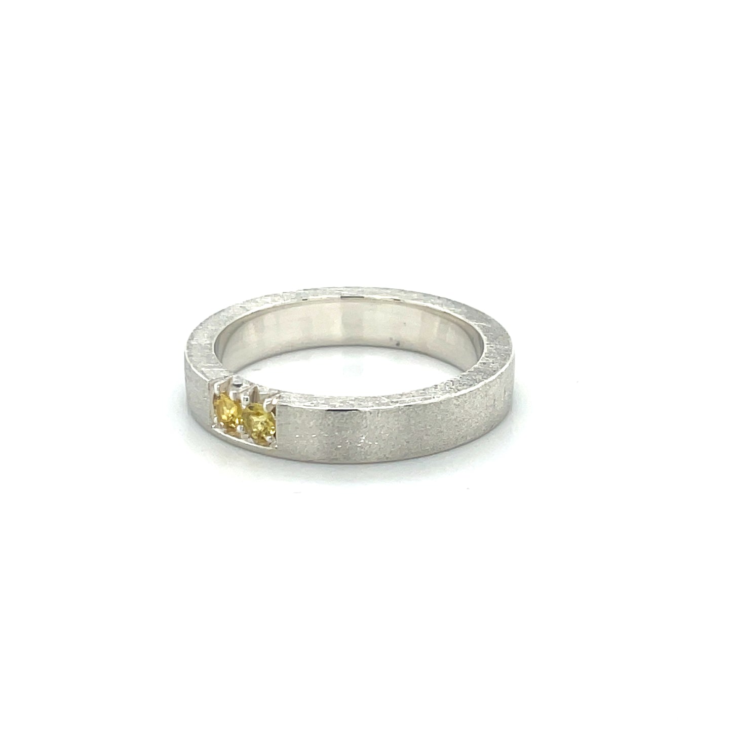 Yellow Sapphire Stacker Band