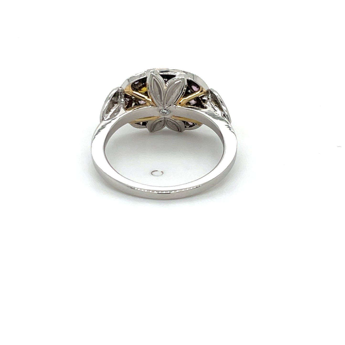 Purple Pavé Evening Ring