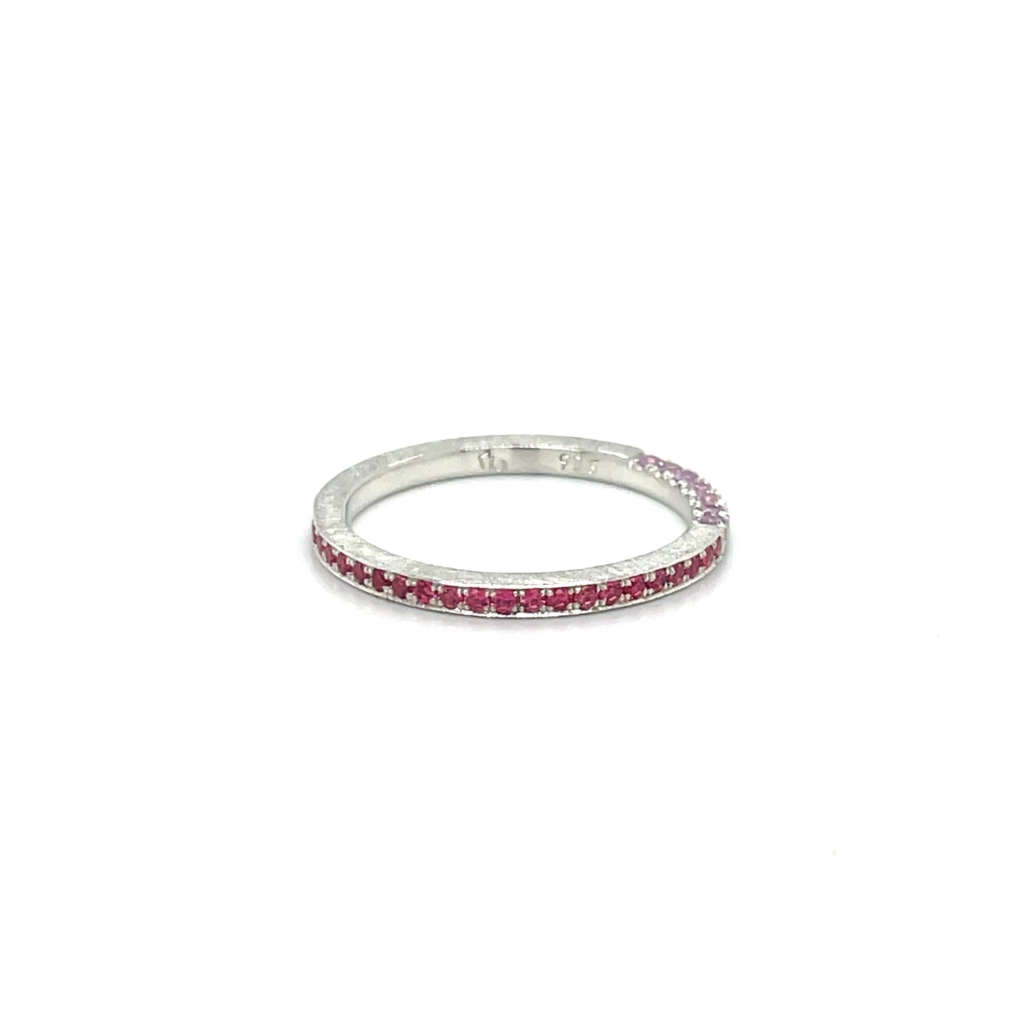 Jedi Spinel + Purple Sapphire Stacker Band