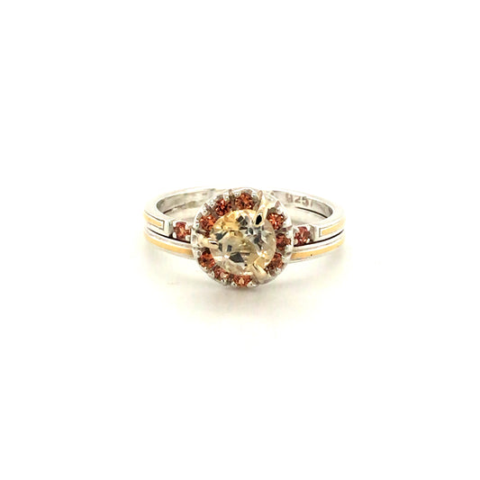 Citrine Evening Ring