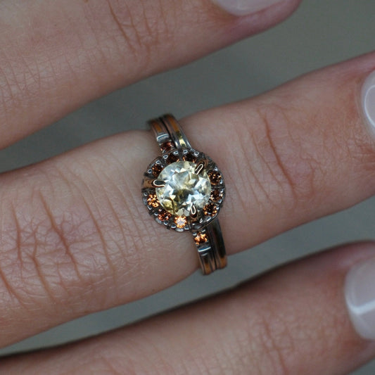 Citrine Evening Ring