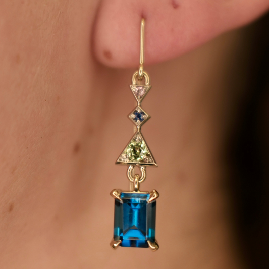 Geömetrïc Cǒllectǐon Dangle Earrings