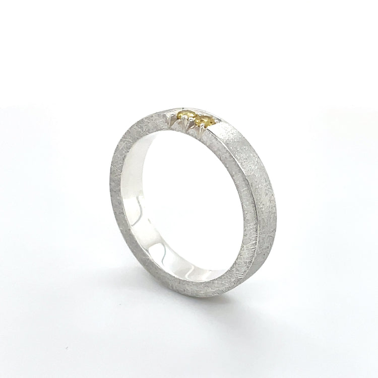 Yellow Sapphire Stacker Band