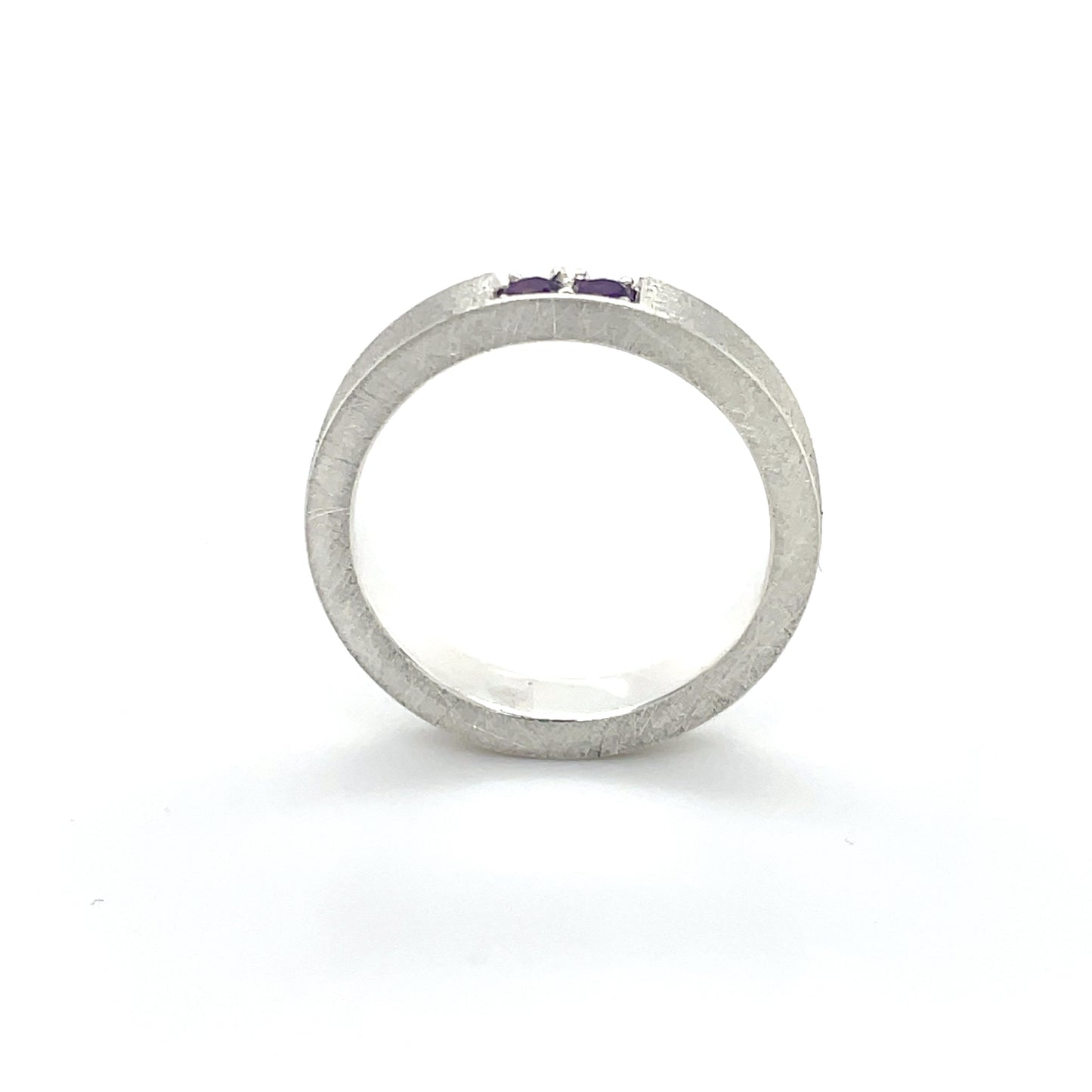 Amethyst Stacker Band