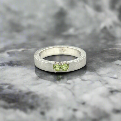Peridot Stacker Band