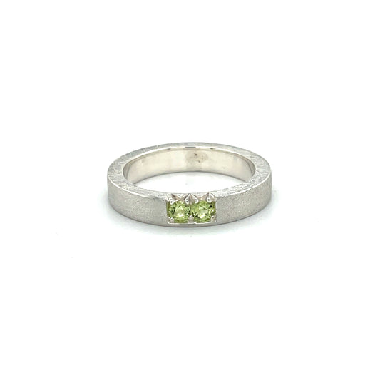 Peridot Stacker Band