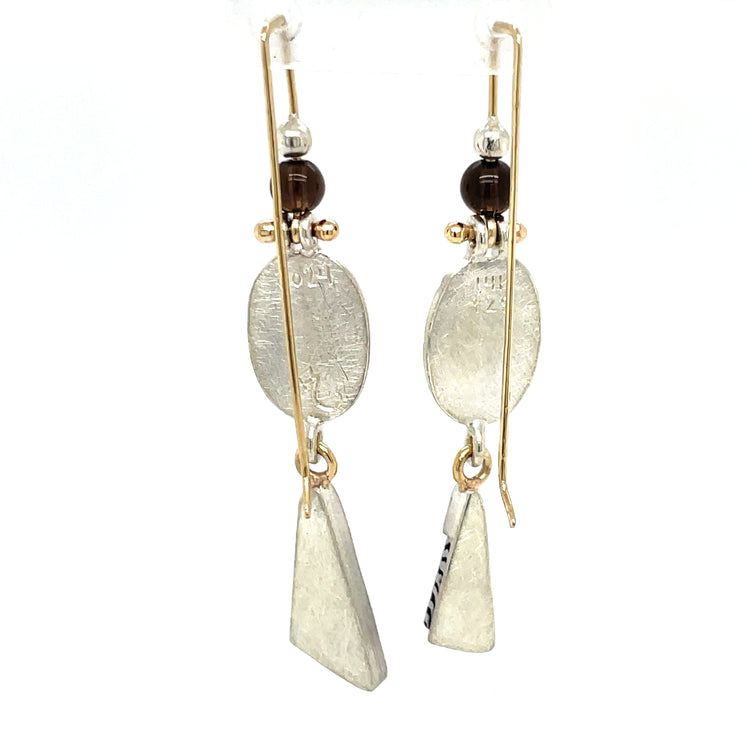 Bright Cut Dangle Earrings