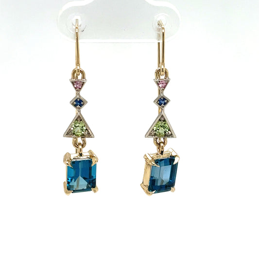 Geömetrïc Cǒllectǐon Dangle Earrings