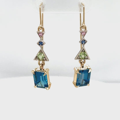 Geömetrïc Cǒllectǐon Dangle Earrings